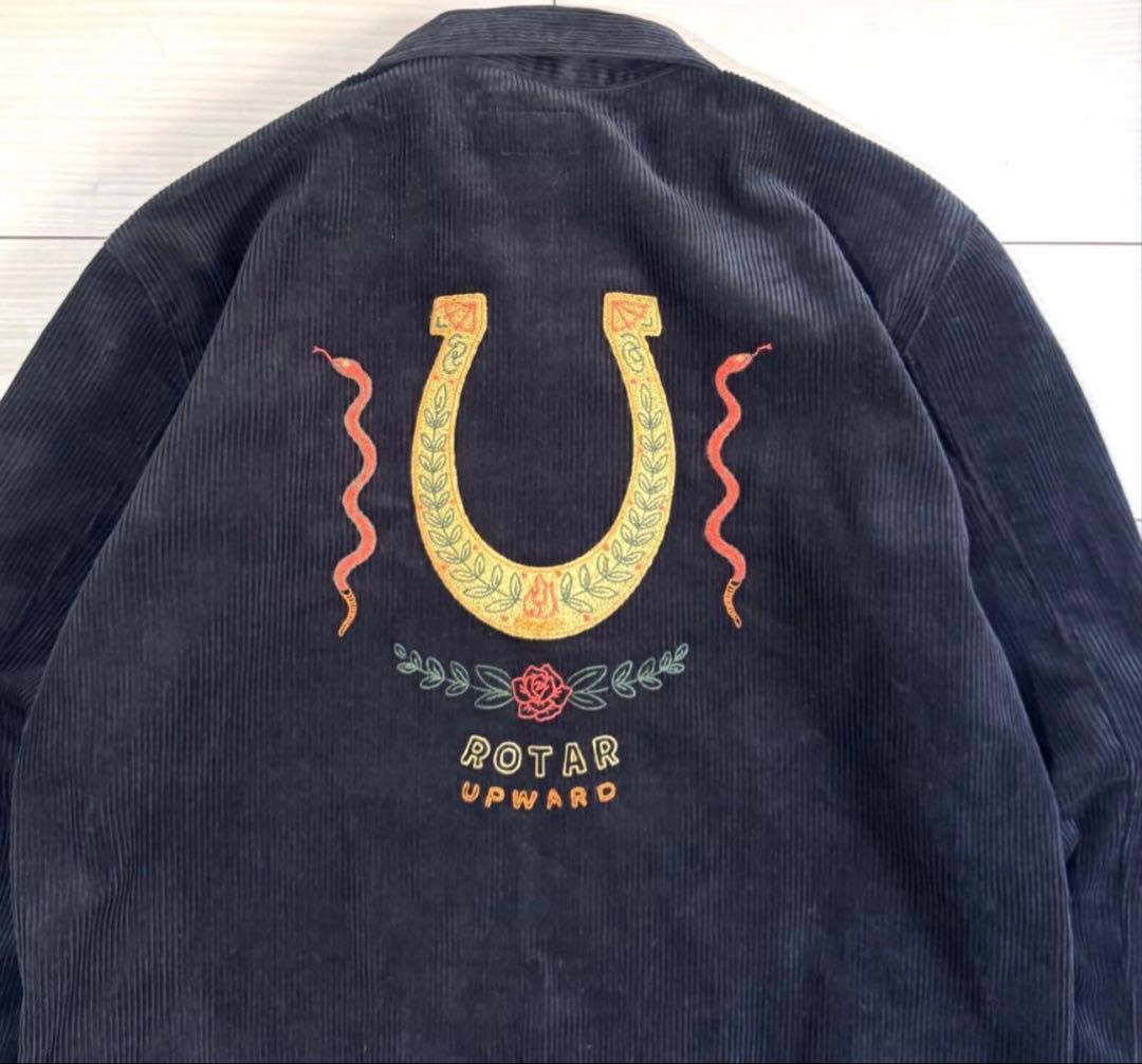 ROTAR ローター　コーデュロイ　ジャケット　ブラック　M