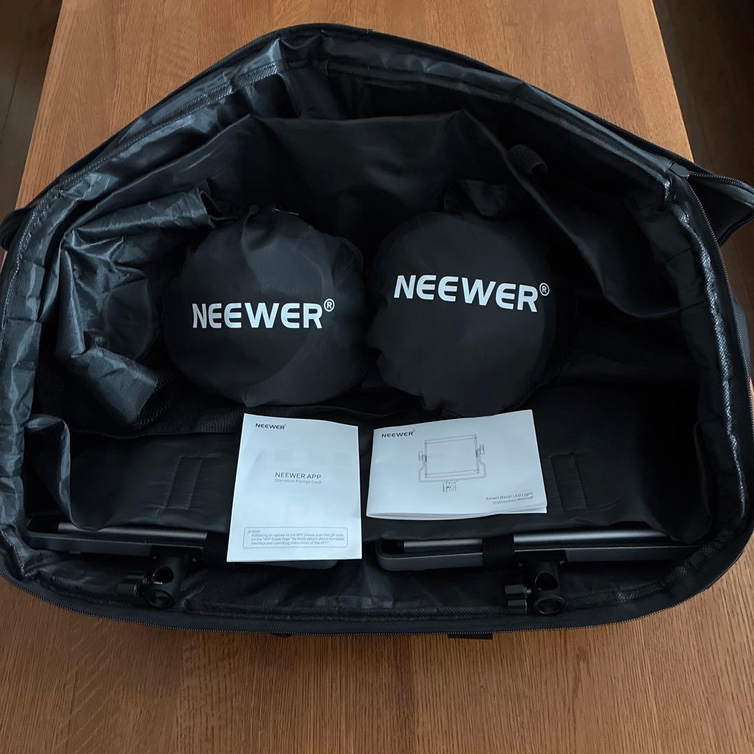 NEEWER 660 PRO PRG 撮影用LEDライト 2灯フルセット