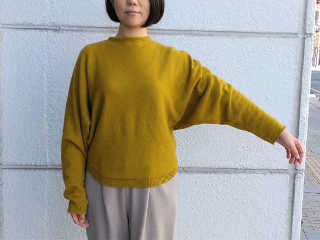 ババグーリ未使用　ポッサムカシミヤシルクのニット　手袋付き　ヨーガンレール