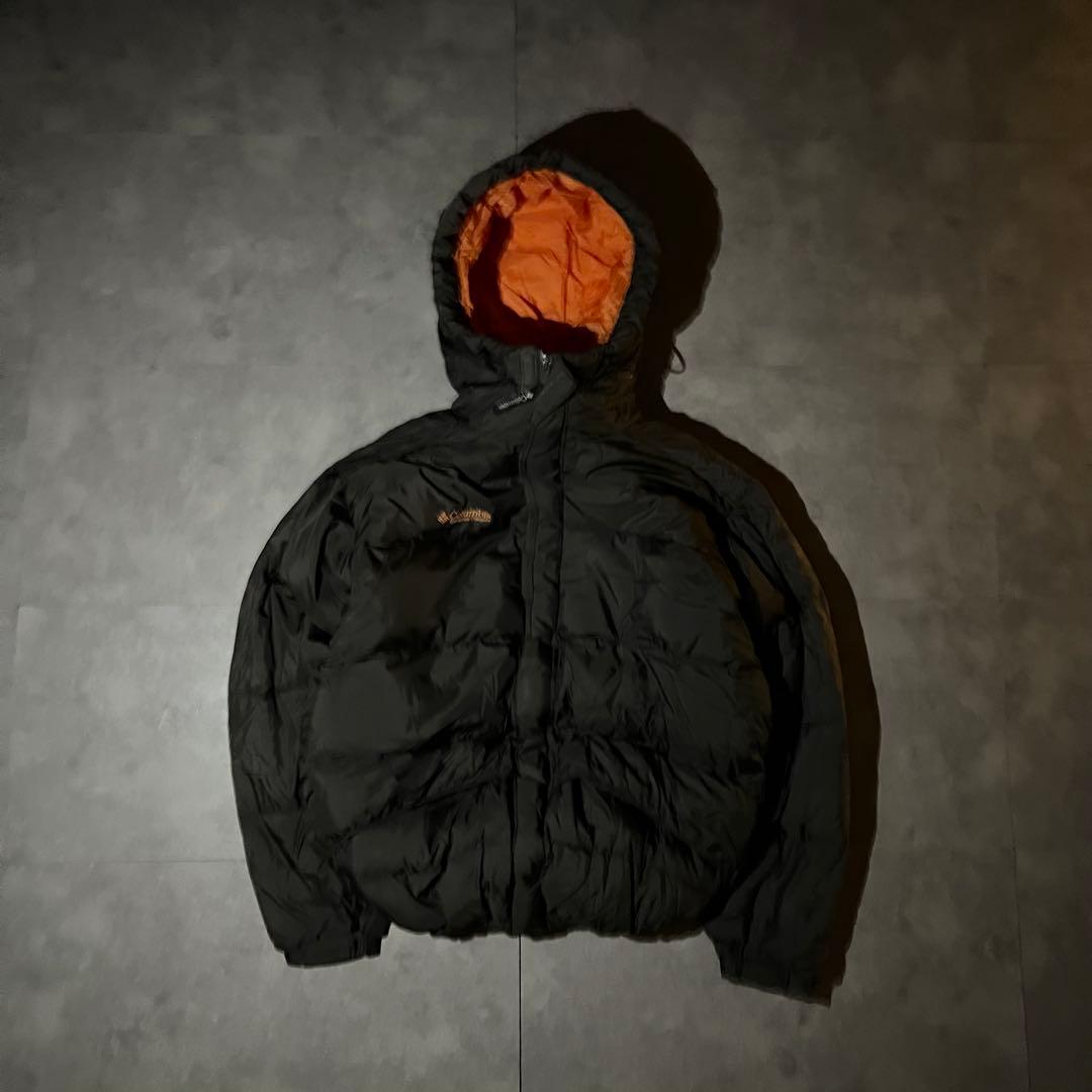 【大人気❗️】極暖！columbia 　ダウン　ダークブラウン　M