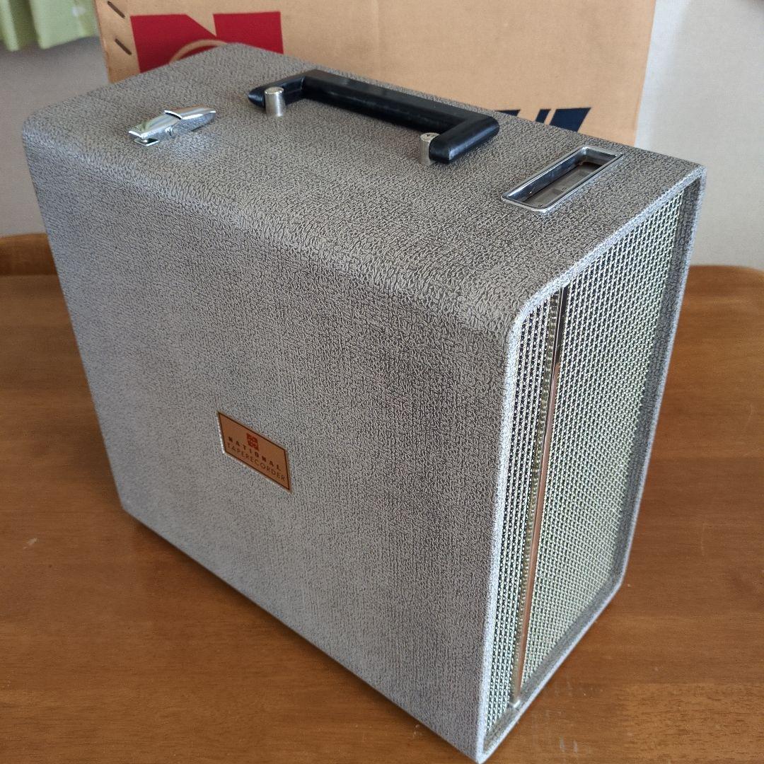 昭和レトロ NATIONAL RQ-703 テープレコーダー 箱入り