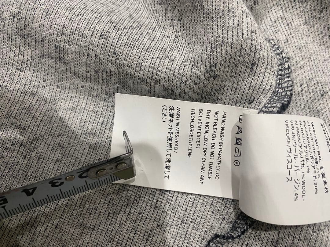 OUR LEGACY SHRUNKEN FULLZIP POLO サイズ46