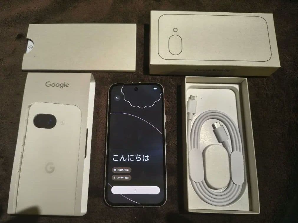 美品 pixel9a 128ギガ　フィルムおまけ