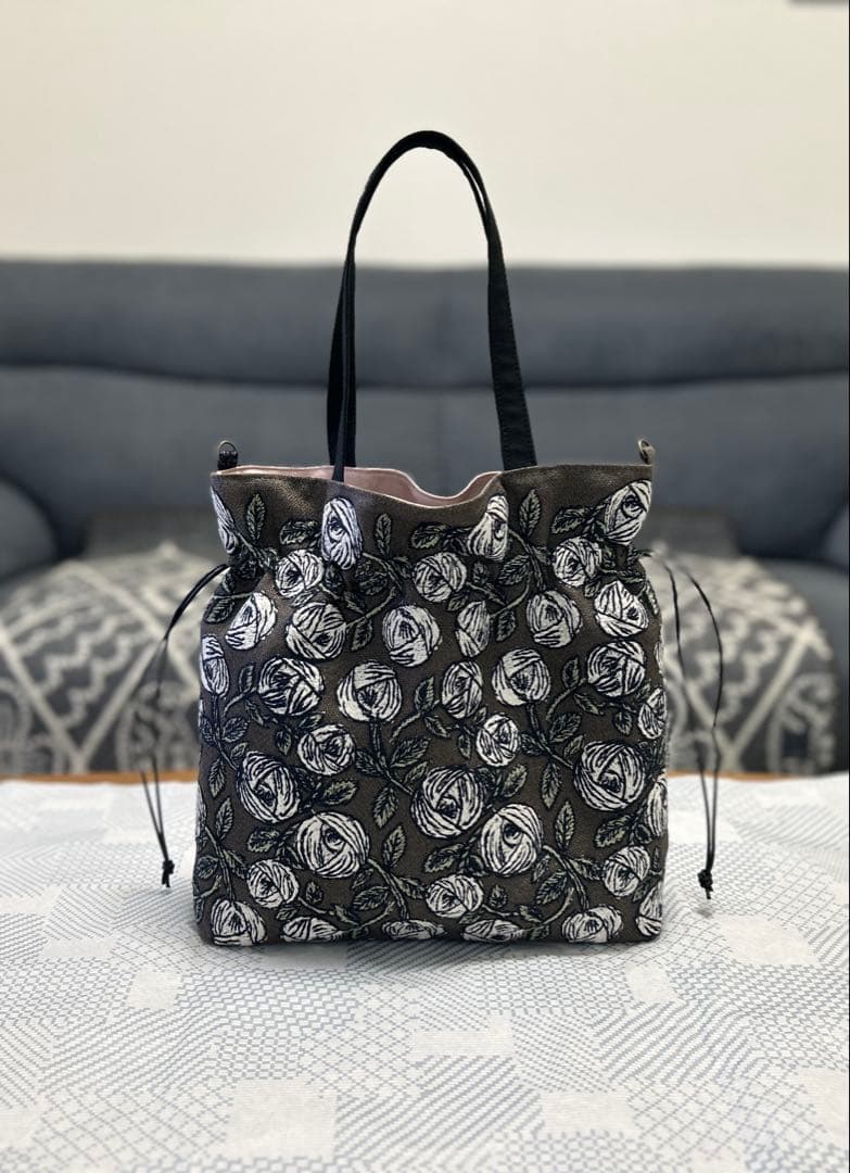 a-ya 様 rosy きんちゃくトート