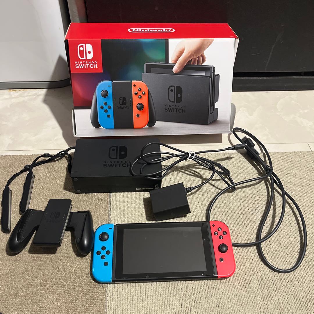 【今月掲載終了】Nintendo Switch 本体 ケース付き