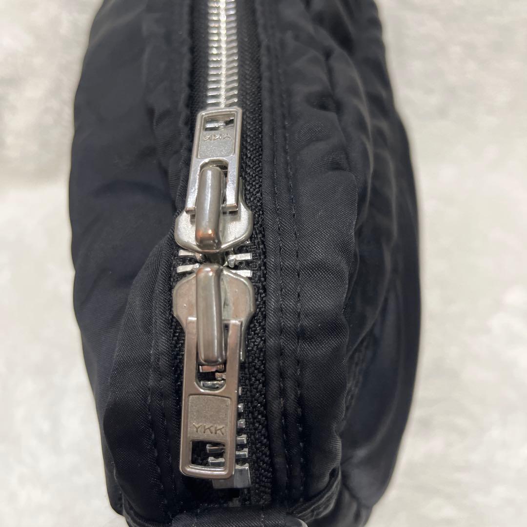 PORTER タンカー ショルダーバッグ ハーフムーン ブラック