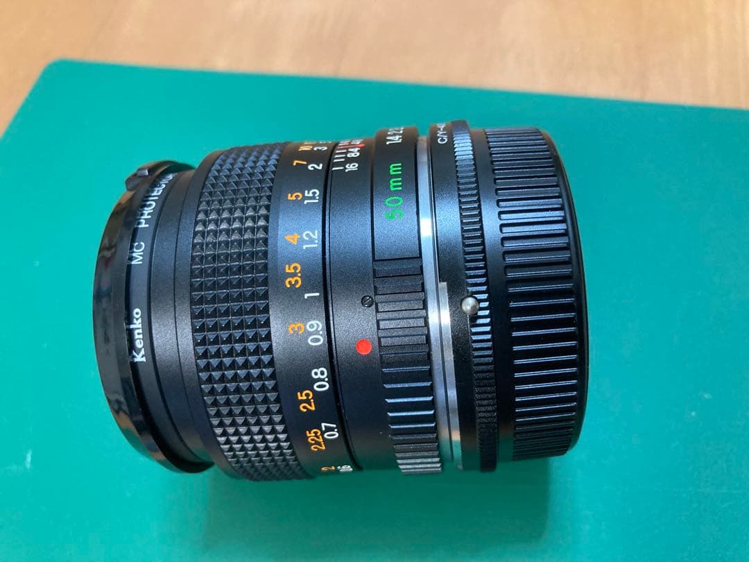 YASHICA レンズ　50mm f1.4 マニュアル