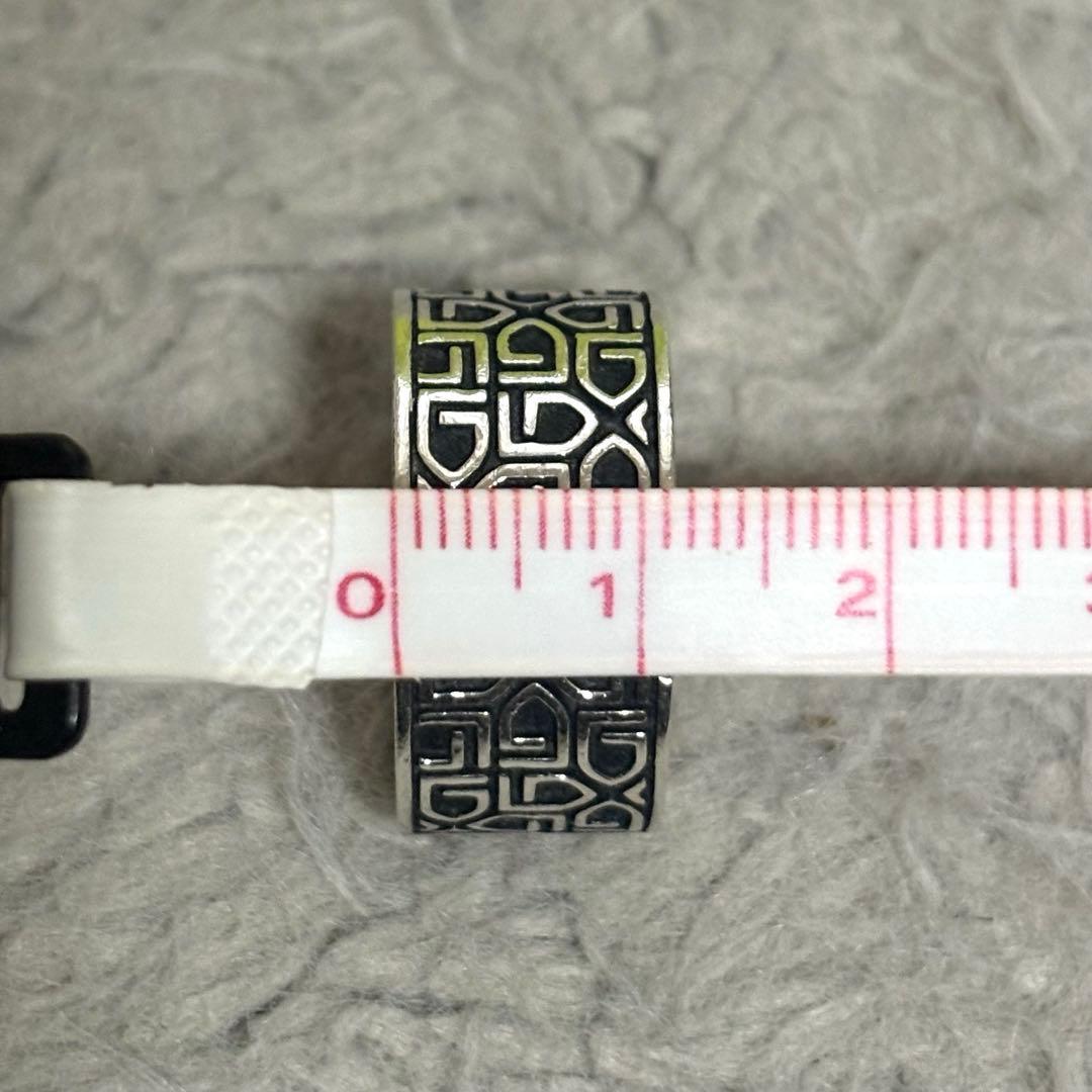 【GARNI】ガルニロゴ Gロゴ リング 19号 SILVER オールドガルニ