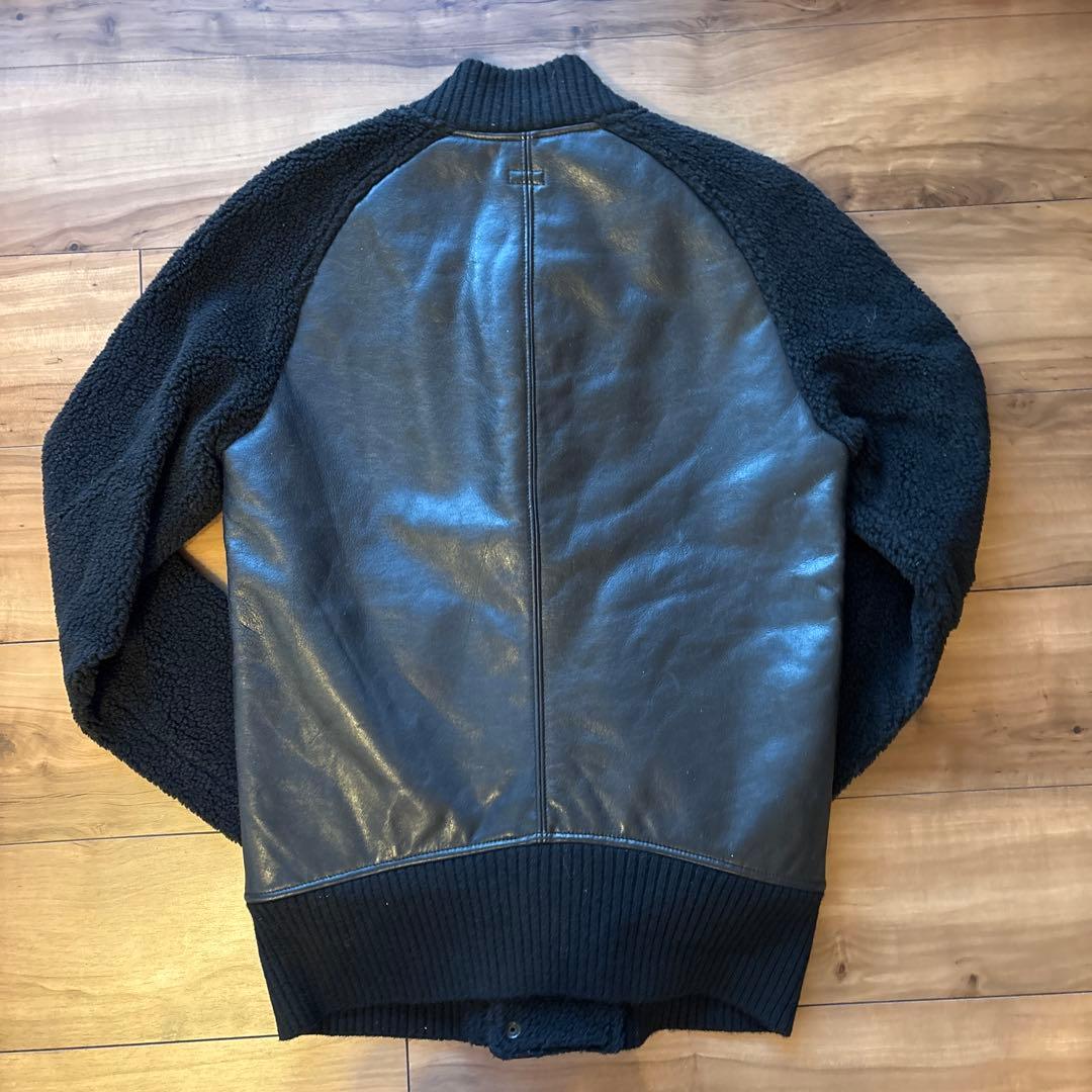 L.G.B. レザー ボア ジャケット　LGB 革ジャン　3