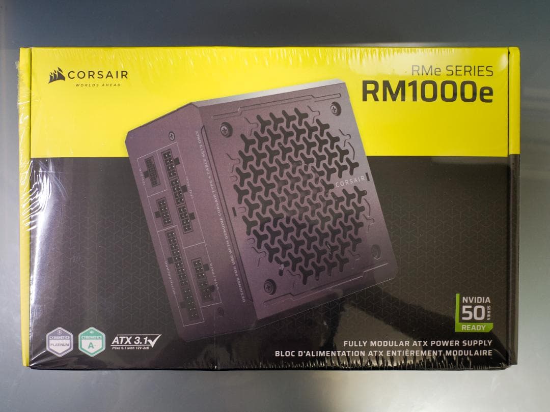 の*き様 Corsair RM1000e フルモジュラー電源
