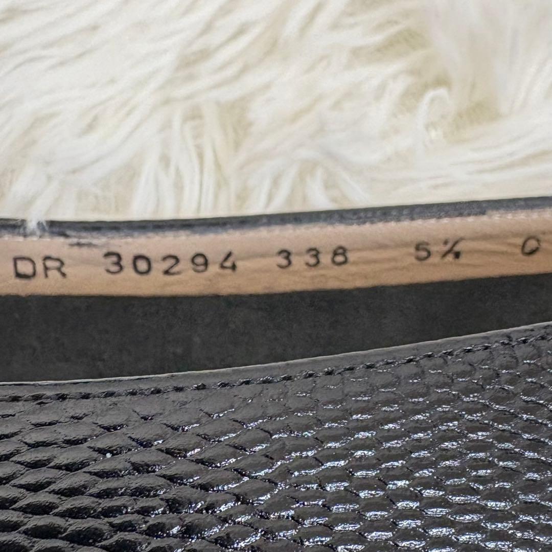 美品✨ フェラガモ ヴァラパンプス パンプス リザード型押し 金ロゴ リボン