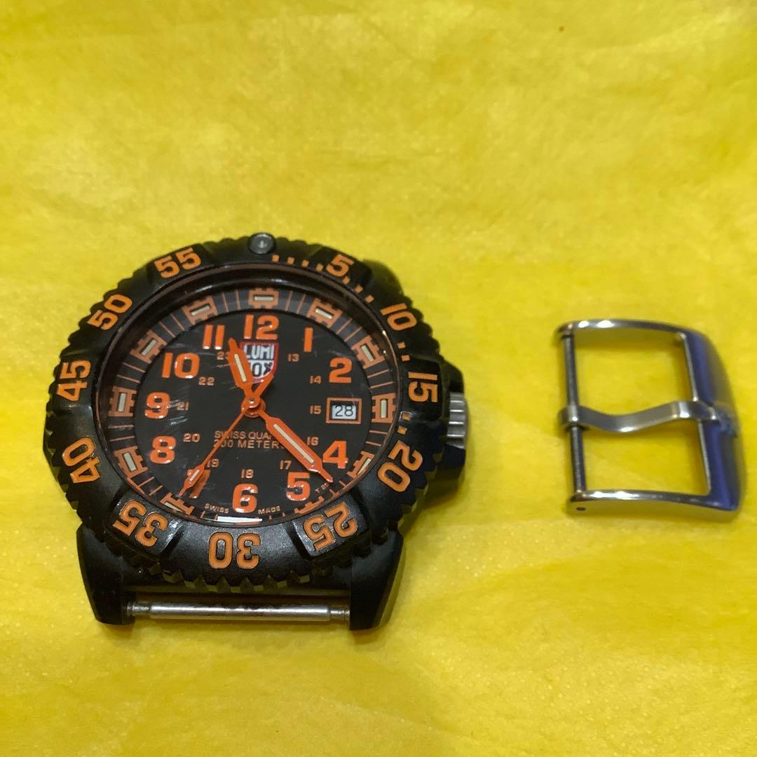 Luminox 3050/3950 オレンジ文字盤 時計