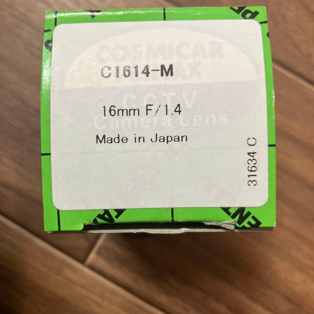 Pentax C1614-M 16mm TV レンズ 1:1.4 C1614M