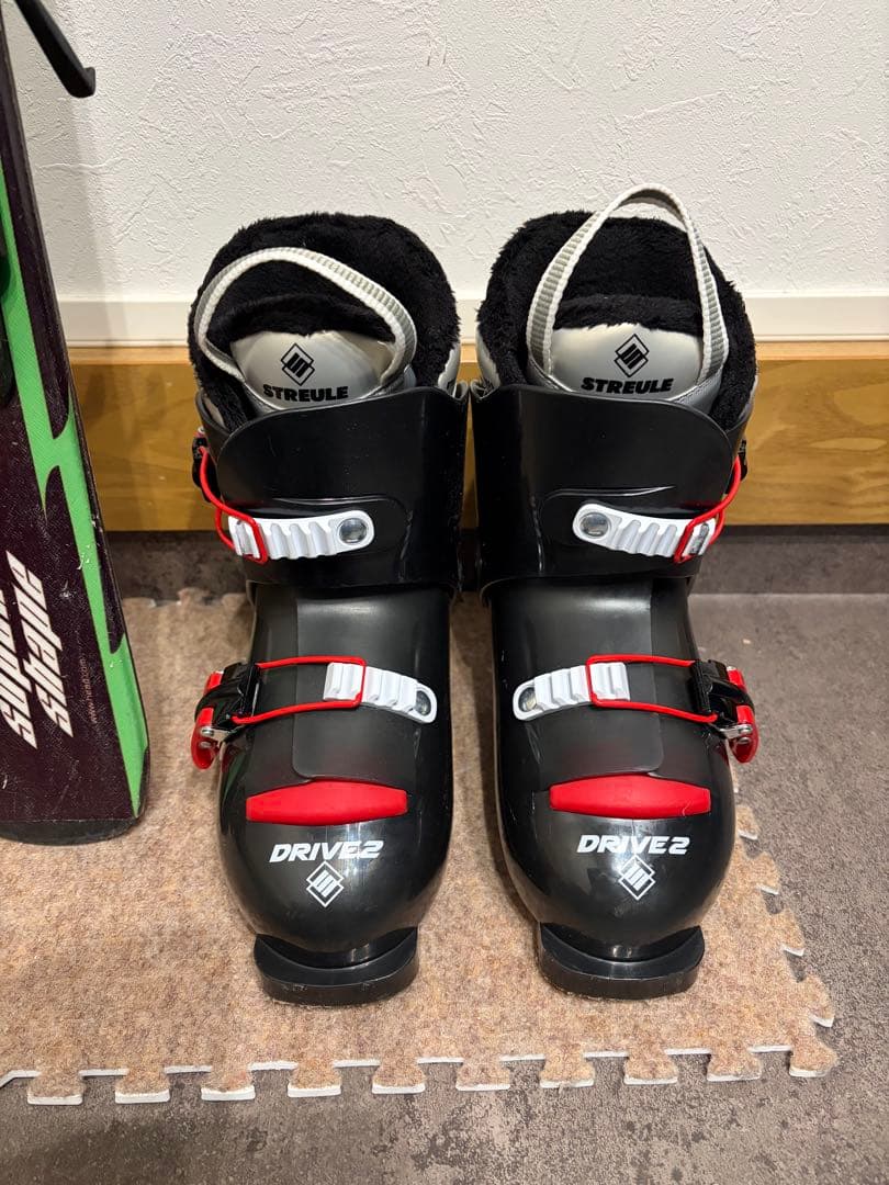 ★男の子用 4点セット メンテナンス.HOTWAX済★ salomon k2