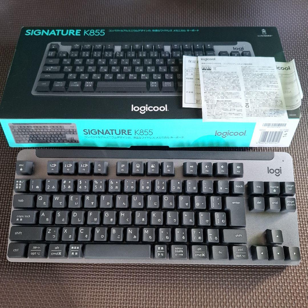 【Logicool】 K855 ワイヤレスキーボード