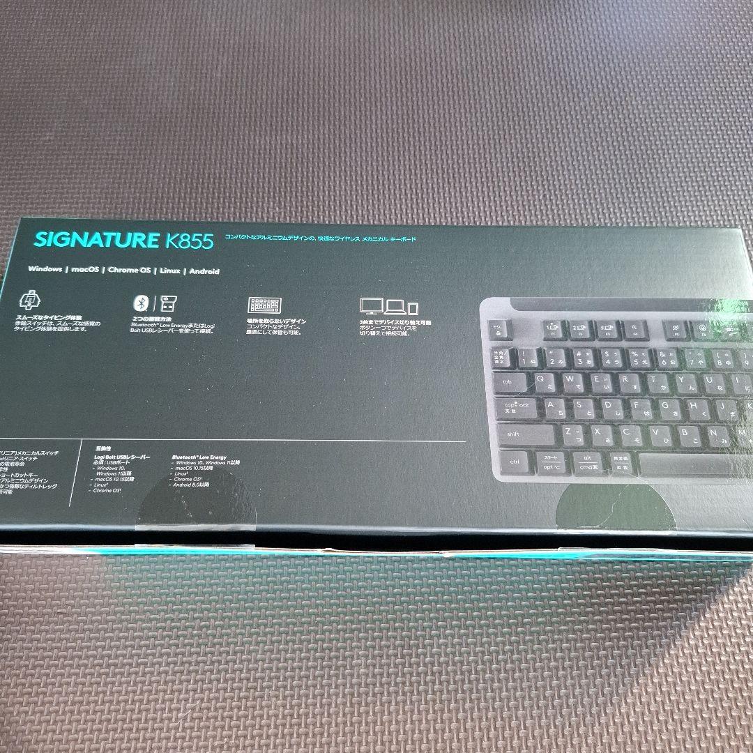 【Logicool】 K855 ワイヤレスキーボード