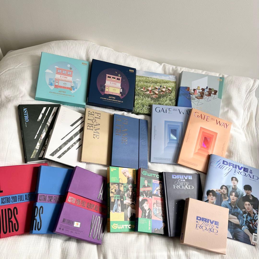 ASTROアルバムまとめ売り トレカ付き