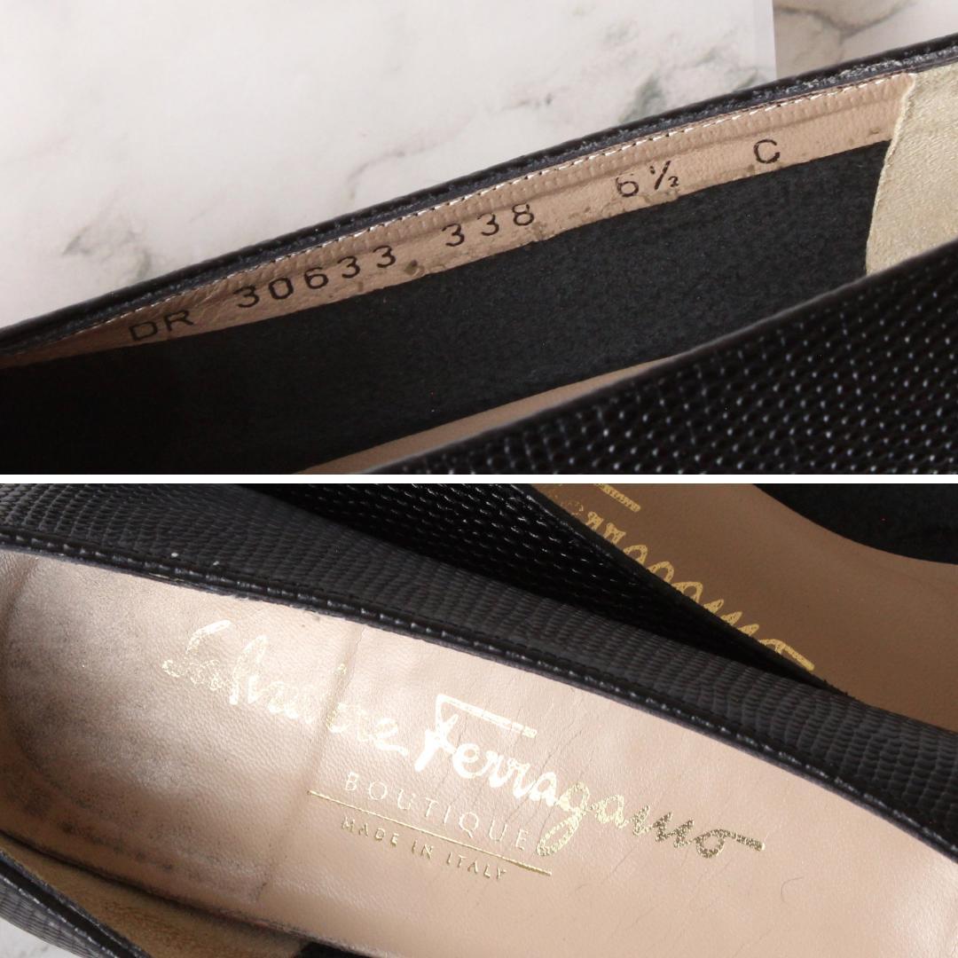 ✨極美品✨ フェラガモ パンプス ヴァラリボン US 6.5（23.5cm相当）