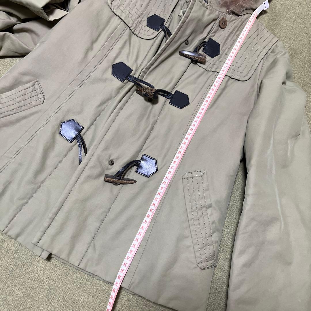 美品⭐︎バーバリー　Burberry ファー付きダッフルコート