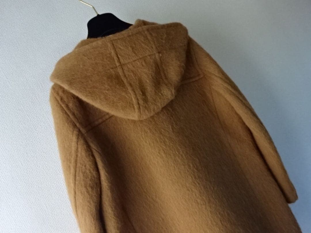 レキップ　ヨシエイナバ　シャギー　ダッフルコート　キャメル　38