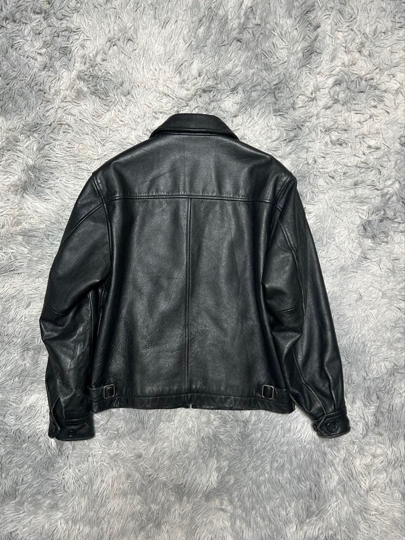 【着画あり】GAP 黒 レザージャケット