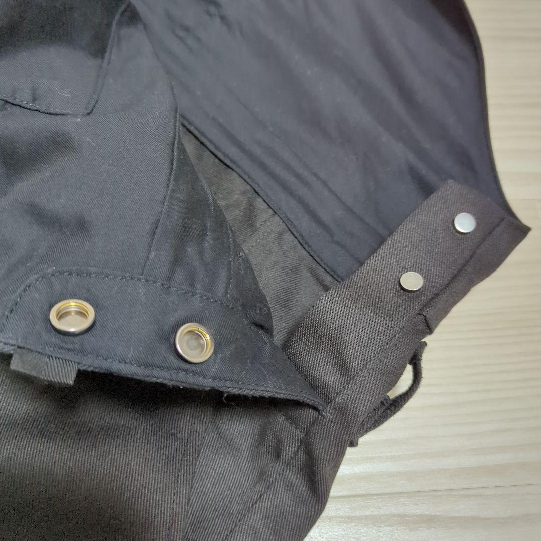 saby　タック バギー オーバーオール スタプレツイル　ブラック