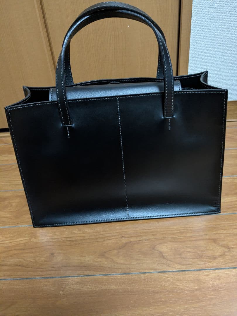 未使用級 SOMES SADDLE ソメスサドル ハンドバッグ ミニバッグ 黒