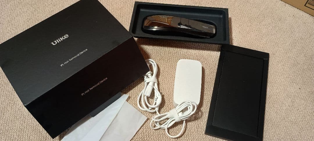 最新型　Ulike X IPL光美容器 UI20S BK 脱毛器　メンズ