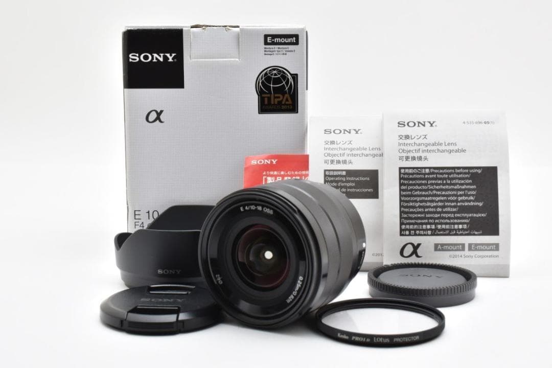 SONY ソニー E 10-18mm F4 OSS レンズ デジタル一眼カメラ