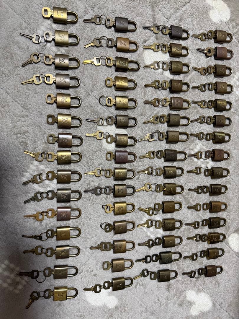 【鍵付き！即日発送！】ルイヴィトン カデナ 南京錠 パドロック 60点まとめ