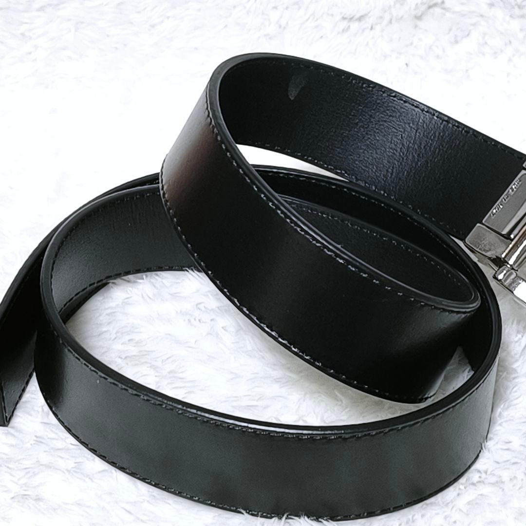 VERSACE メデューサバックル ベルト シルバー レザー 本革