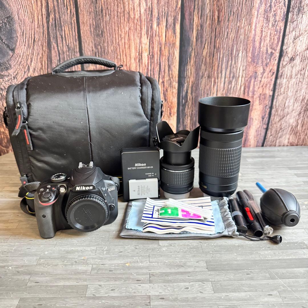Nikon ニコン D3400 18-55&70-300mm ダブルズームキット