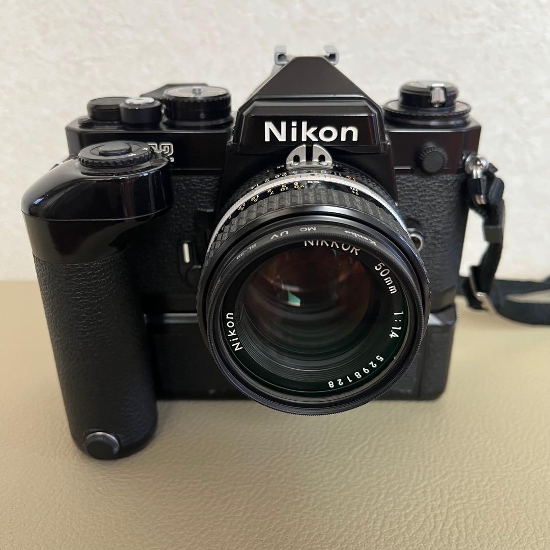 Nikon ニコン　FE2 ブラック＋Ai-s 50mm f/1.4、おまけ