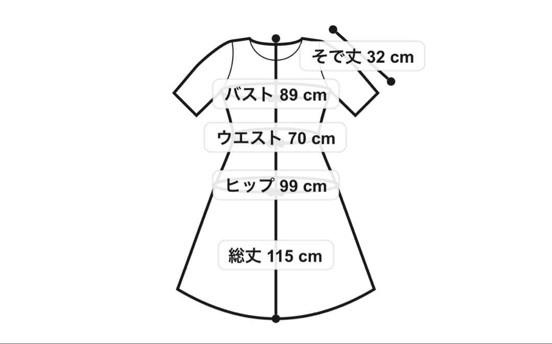 セルフォード レースマーメイドワンピース ブラック36サイズ
