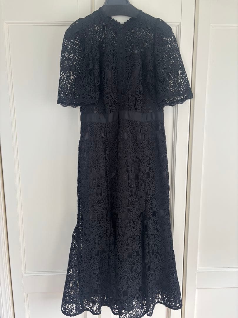 セルフォード レースマーメイドワンピース ブラック36サイズ