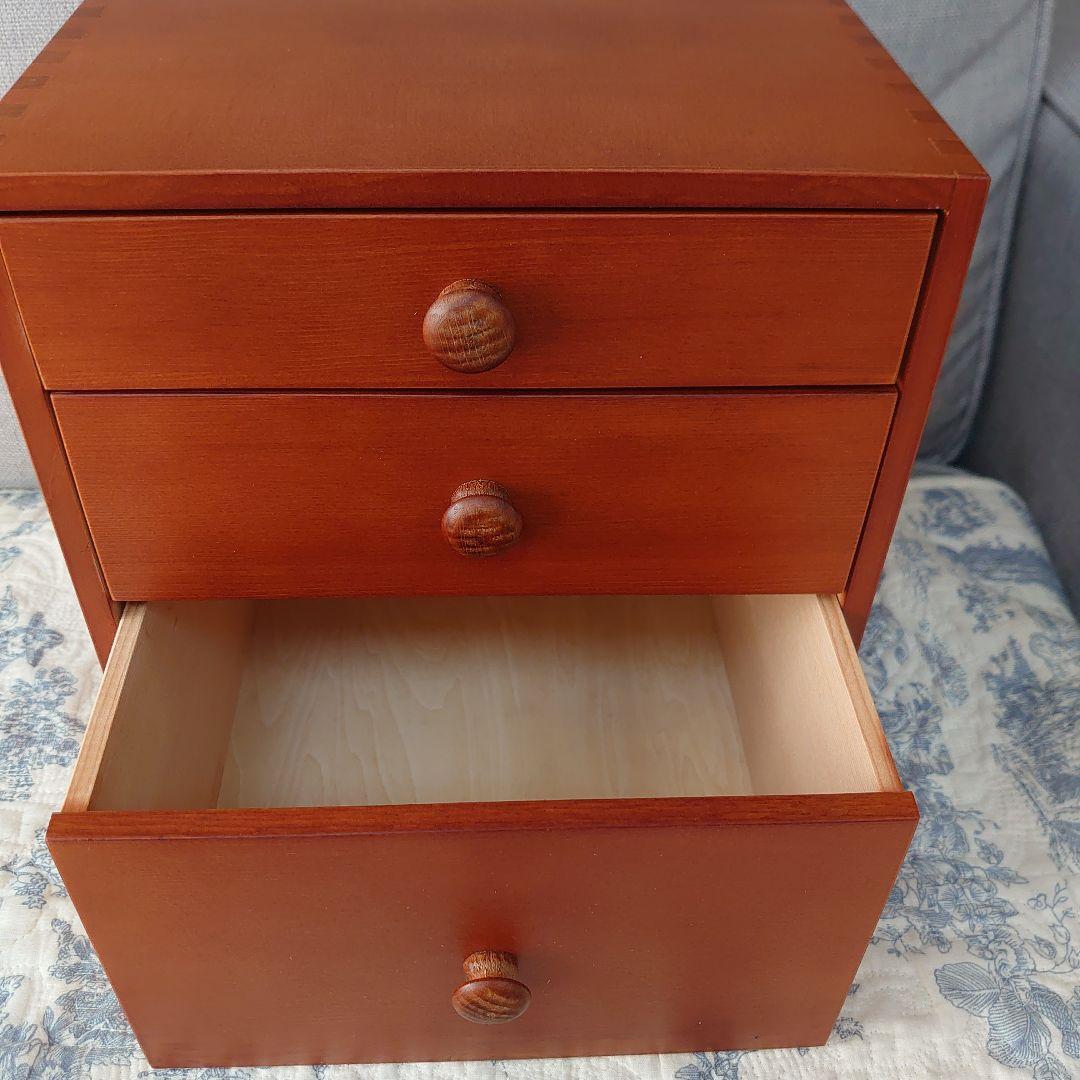 倉敷意匠計画室　ツガの引き出しボックス