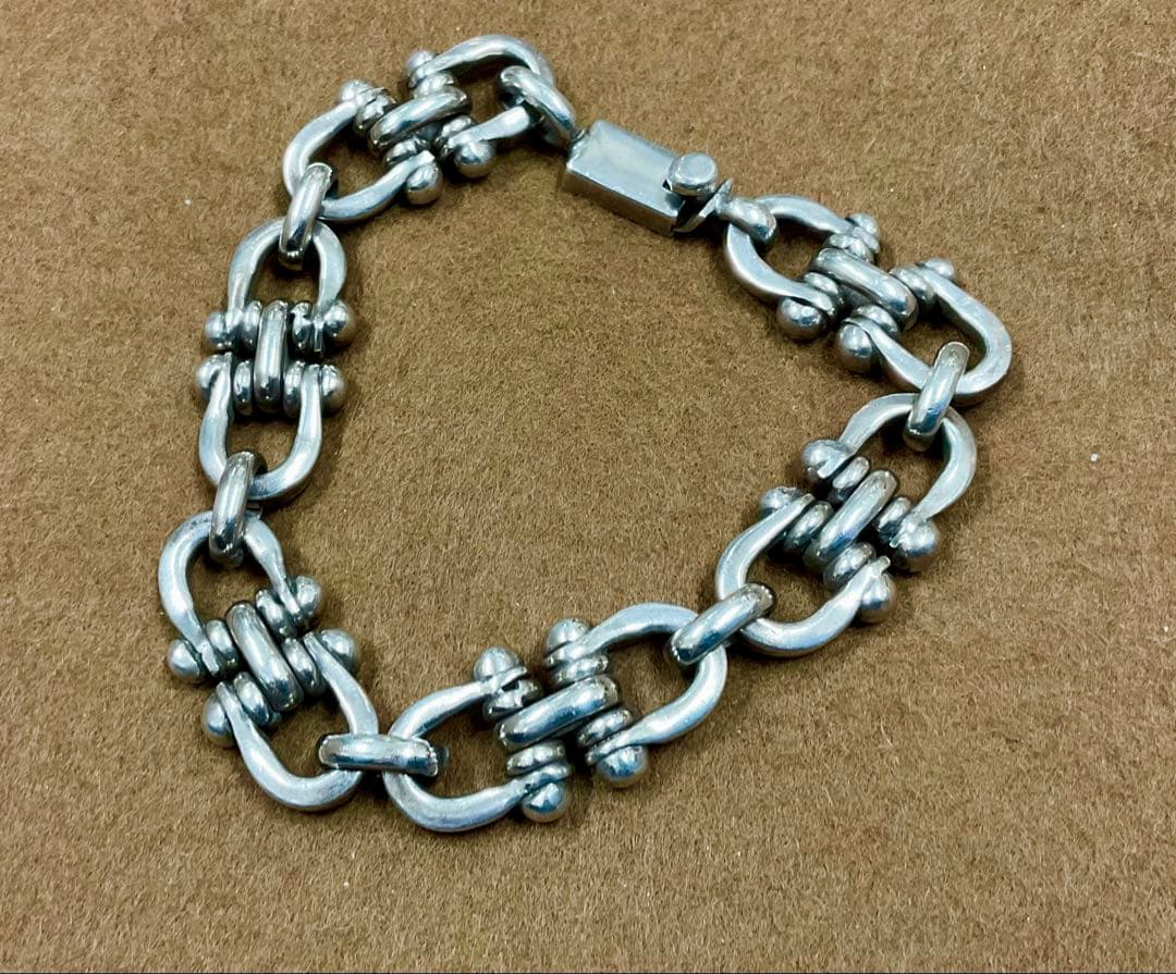 925シルバー リンクチェーンブレスレット