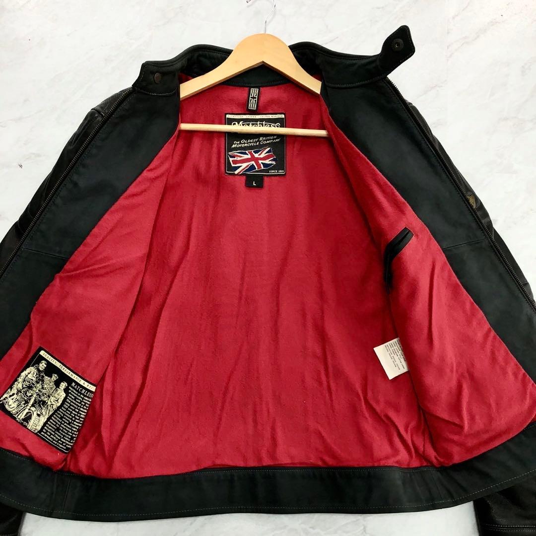 【未使用級】 MATCHLESS JHONNY JACKET ライダース L