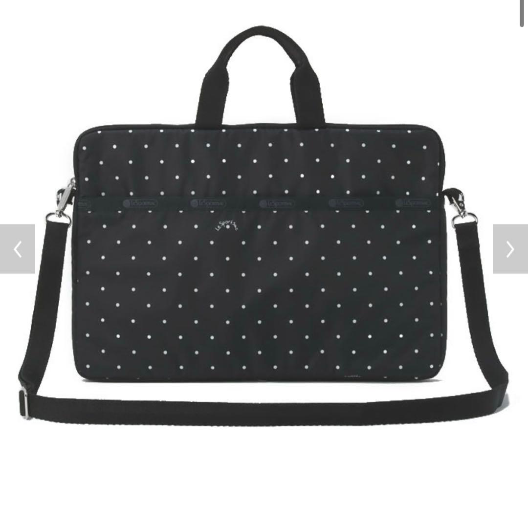 新品未使用　レスポートサック　PCバッグ　タブレットケース　ドット　PCケース