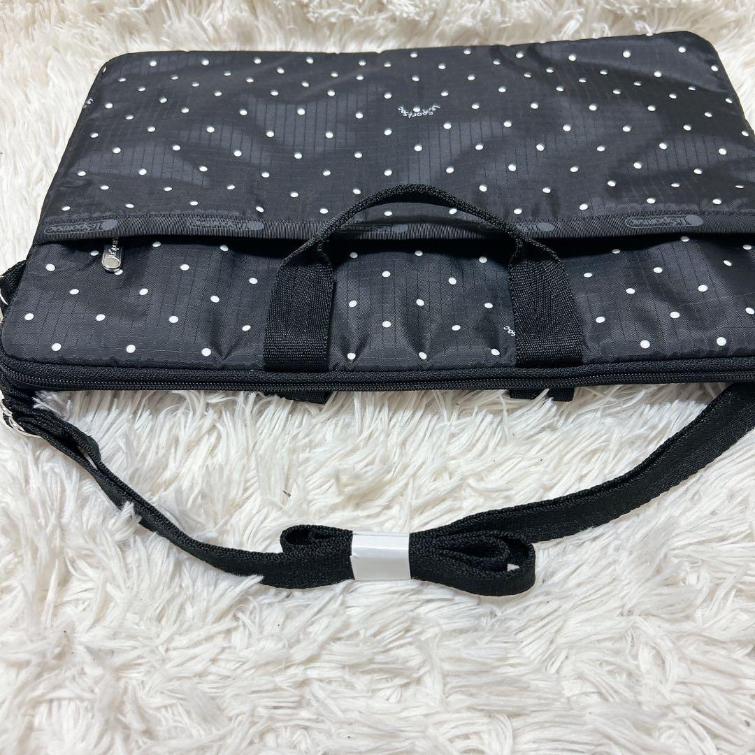 新品未使用　レスポートサック　PCバッグ　タブレットケース　ドット　PCケース