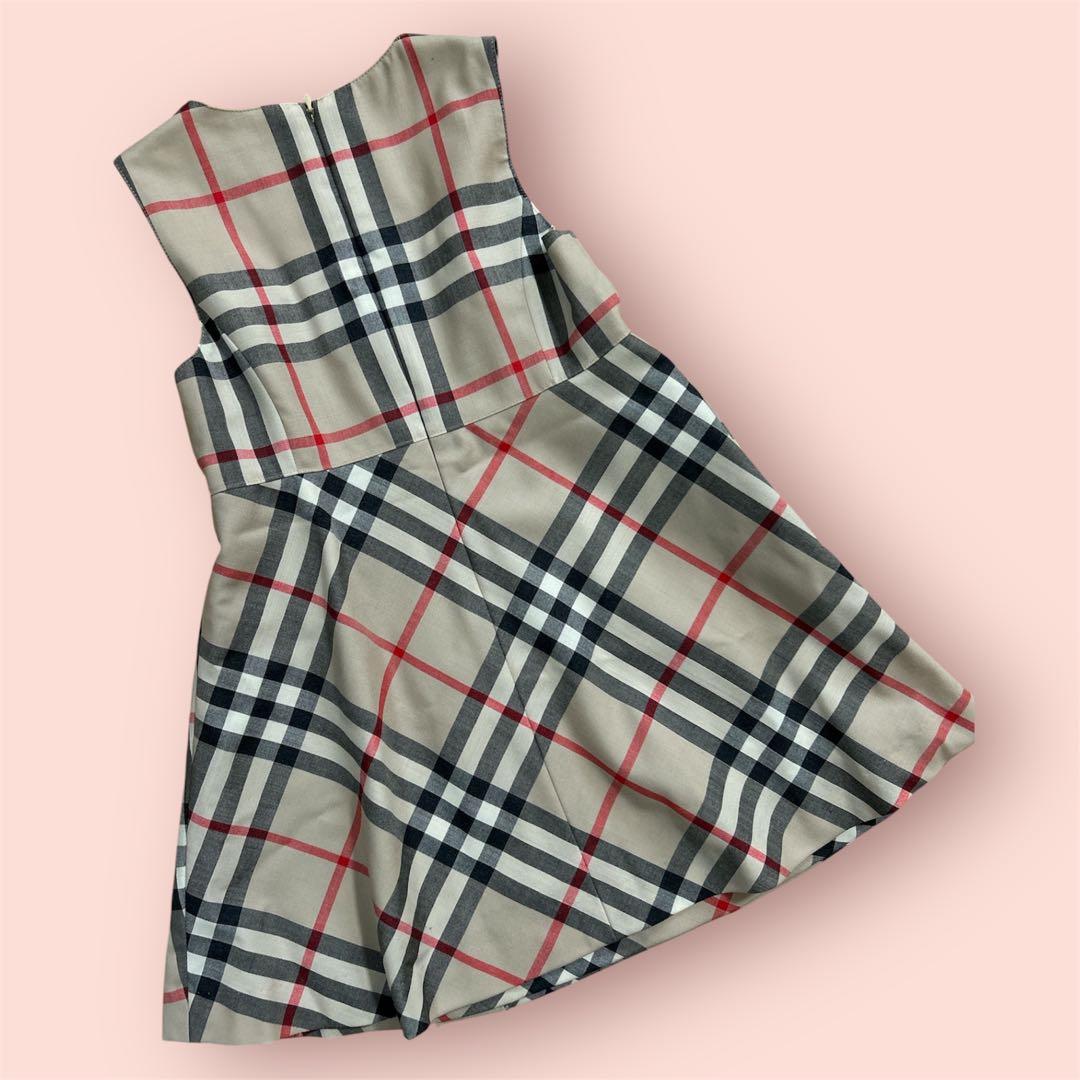 Bu rberry チェック柄 ワンピース 110A
