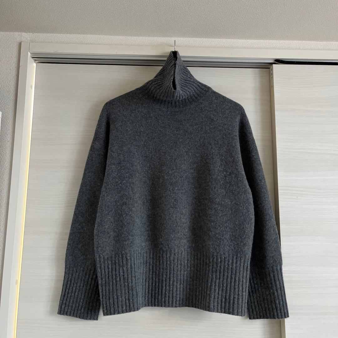 Spick & Span ウールカシミヤ タートルネックプルオーバー