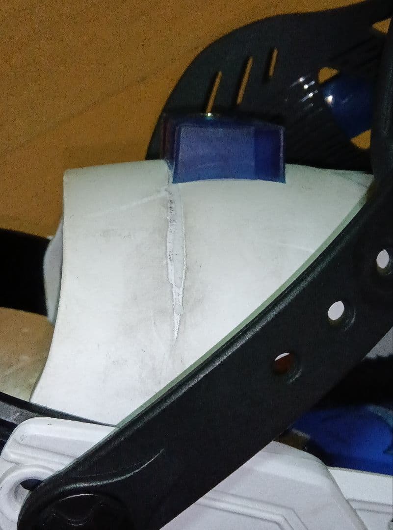 BENT-L スノーボードビンディング ホワイト/ブラック