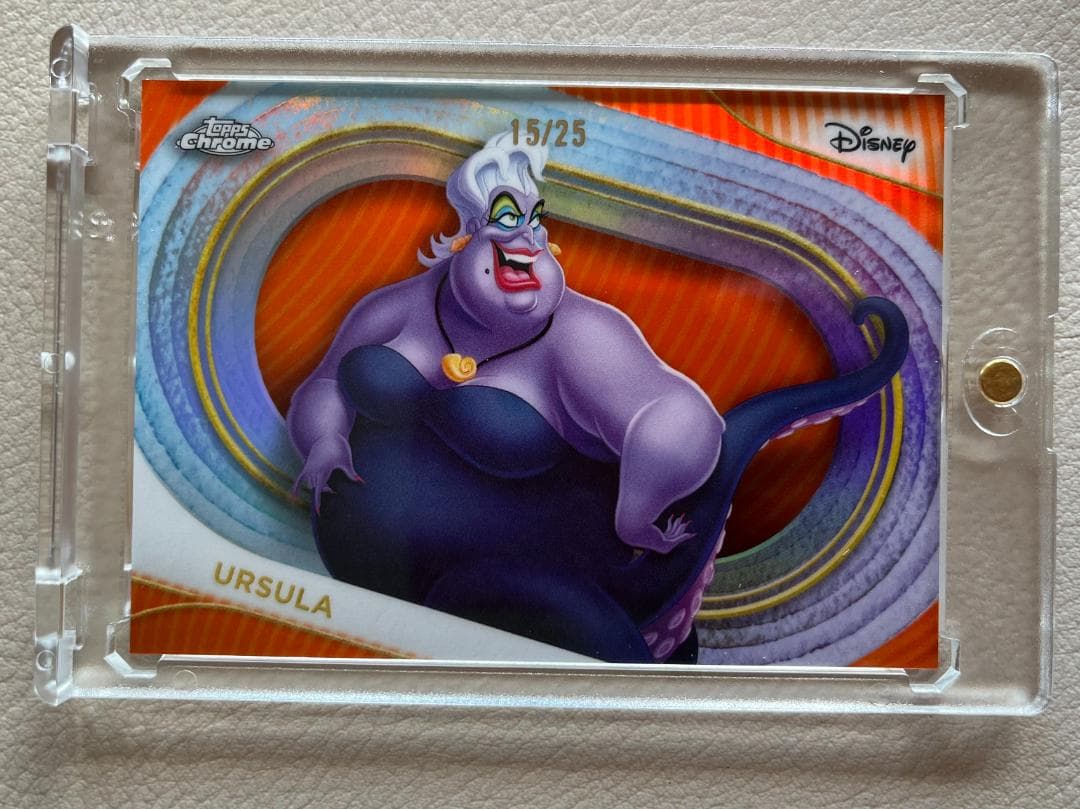 その他 2025 Topps Chrome Disney URSULA /25