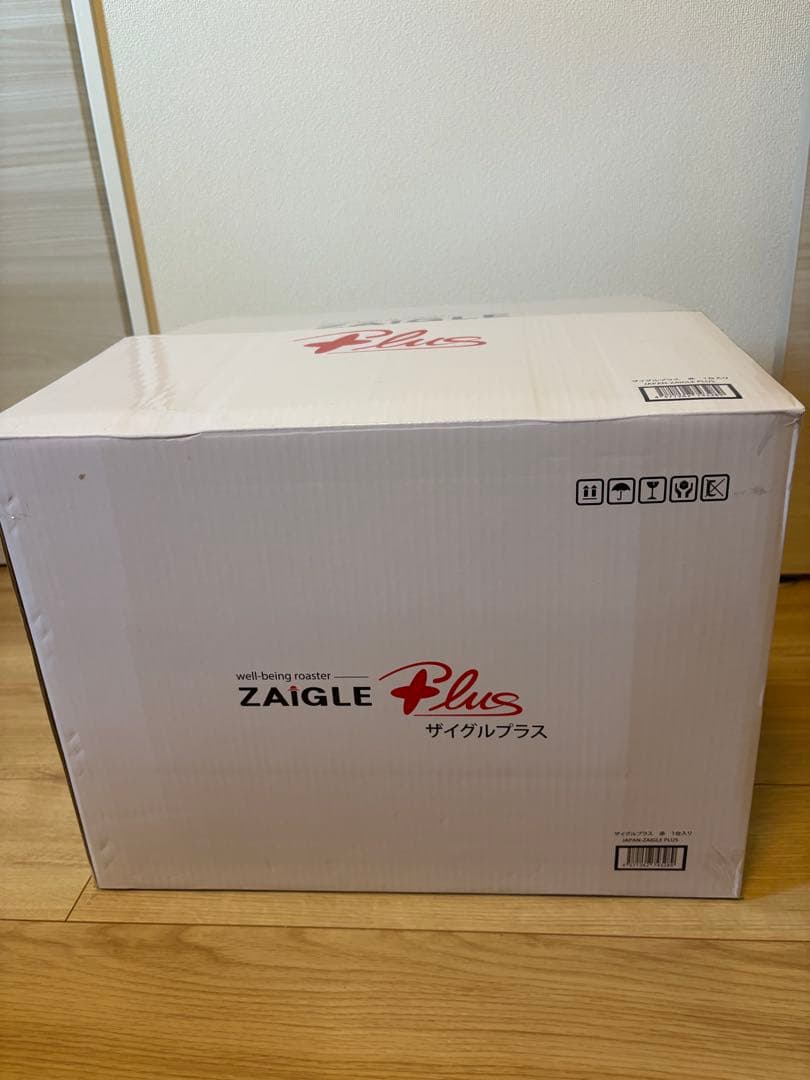 ZAIGLE 無煙ロースター 赤　新品未使用