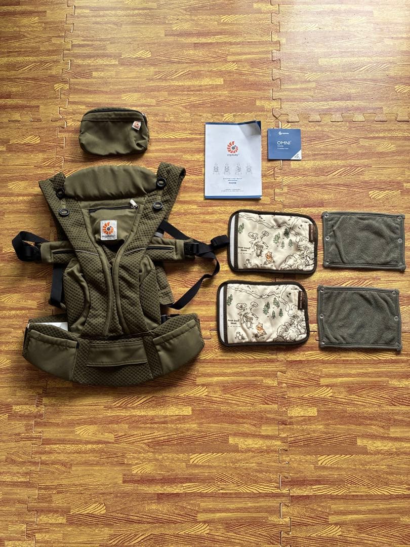 ergobaby オムニブリーズ　オリーブグリーン　抱っこ紐