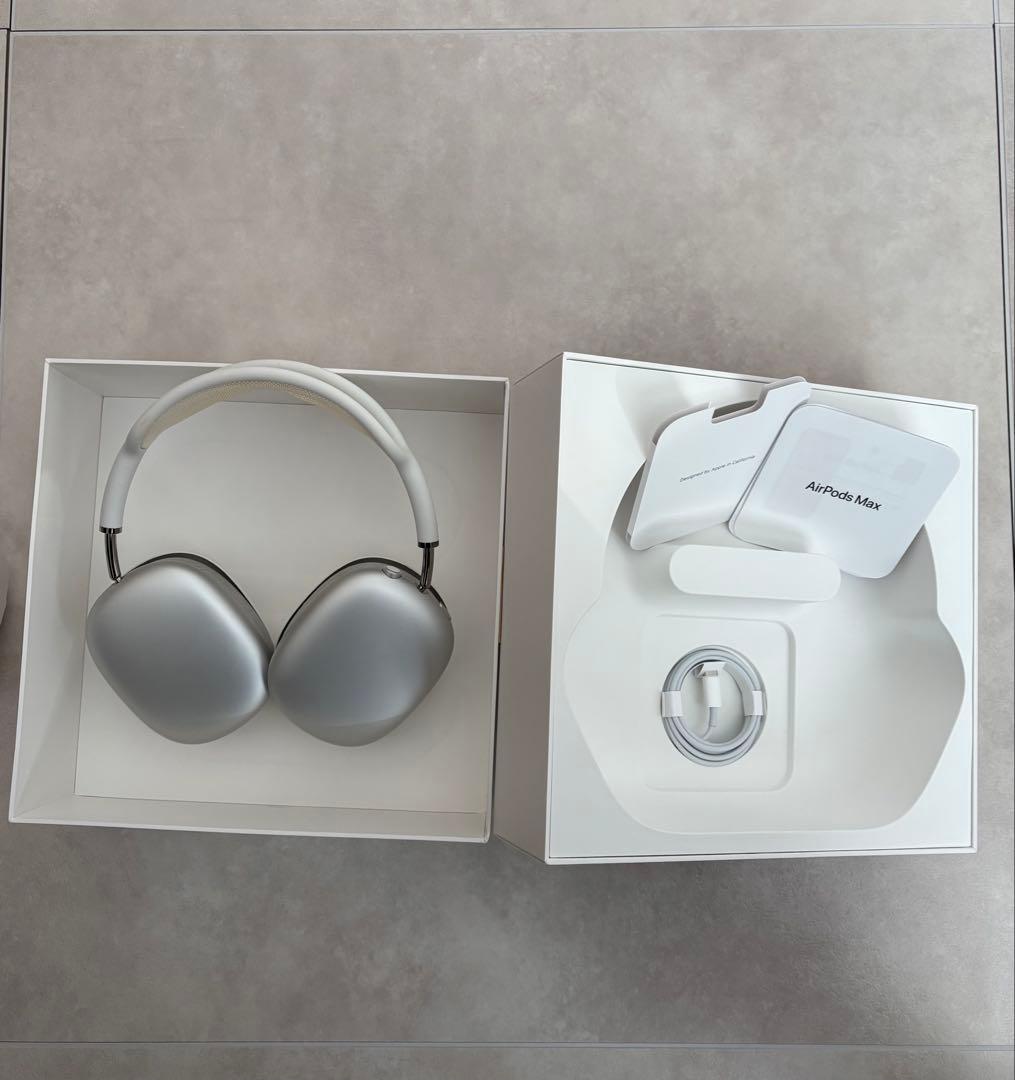 AirPods Max シルバー ワイヤレスヘッドホン