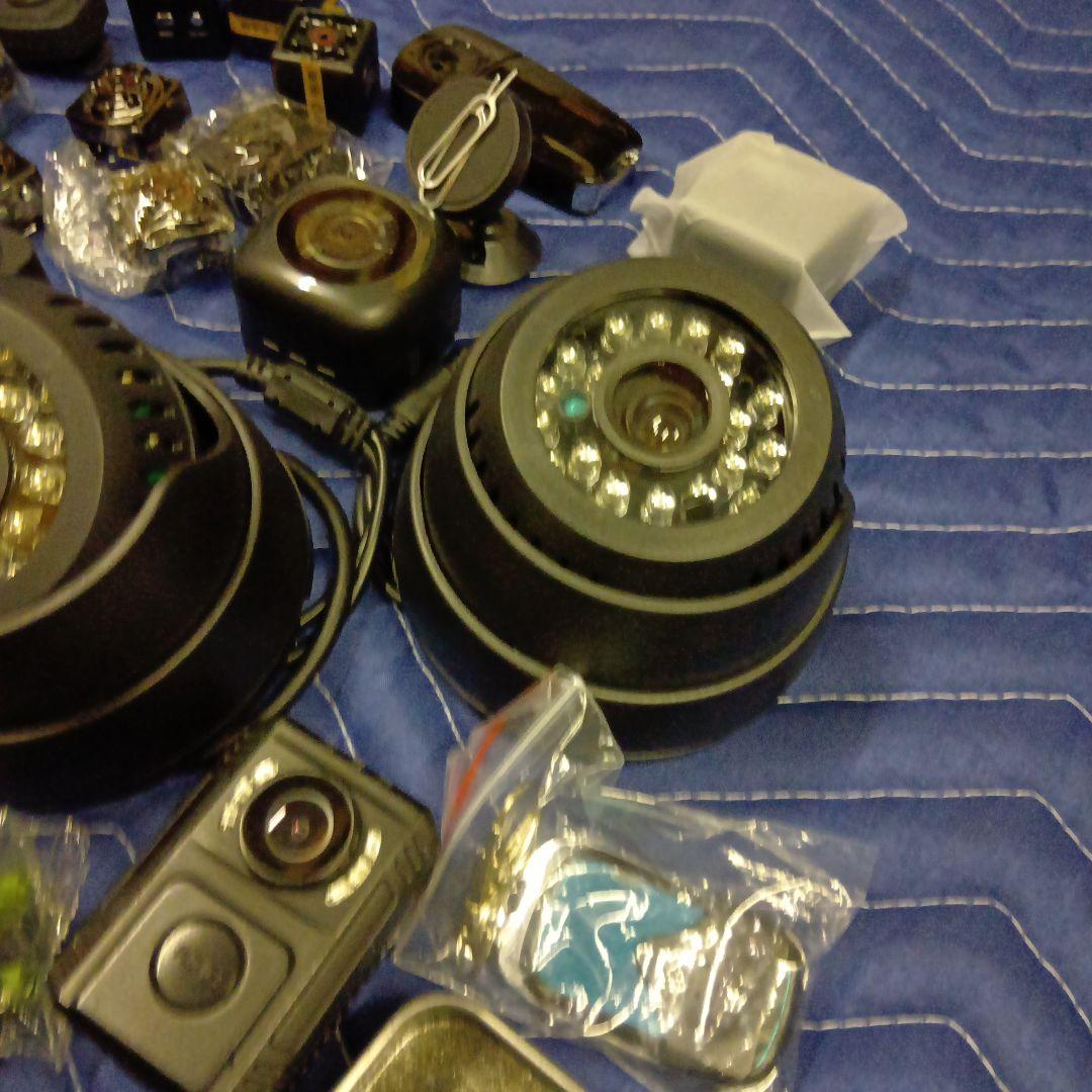 防犯カメラ関連機器セット　80点以上まとめ売り