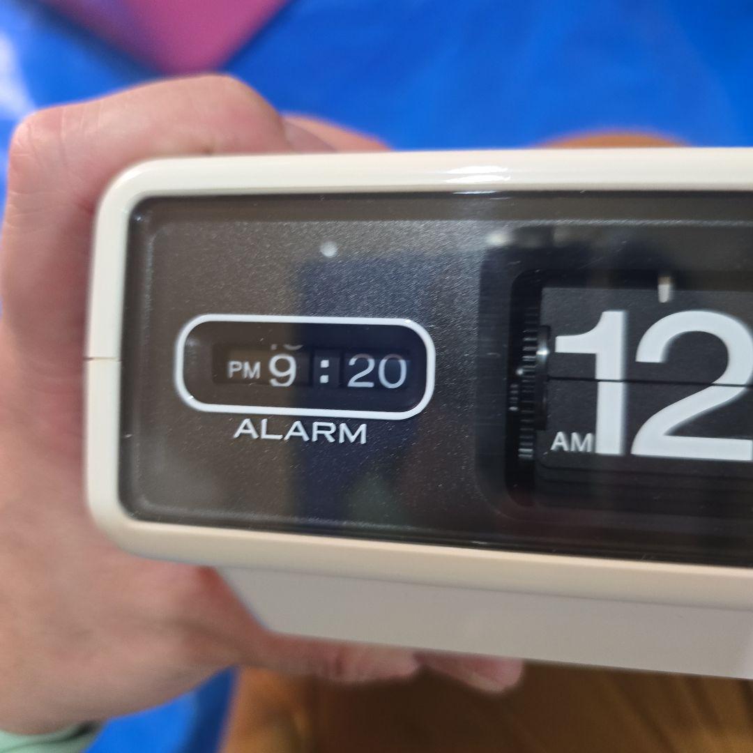 SEIKO QN407C パタパタ時計 新品