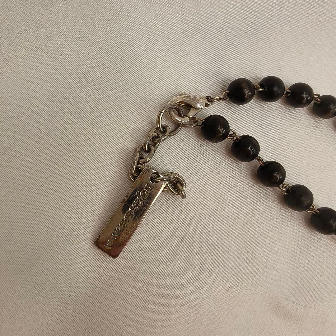 ドルチェ&ガッバーナ　ロザリオ　ネックレス　ベッカム着